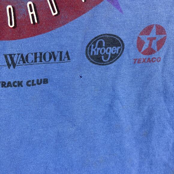 Fruit of the Loom T-Shirt Mens XL Blue Peachtree 1993 Graphic Vintage - Picture 5 of 9